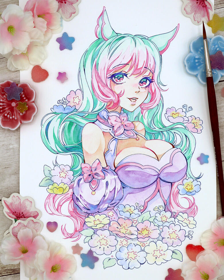 Oki Starblossoms by Oaktea